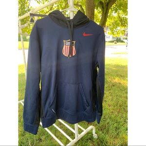 USA hockey hoodie mens